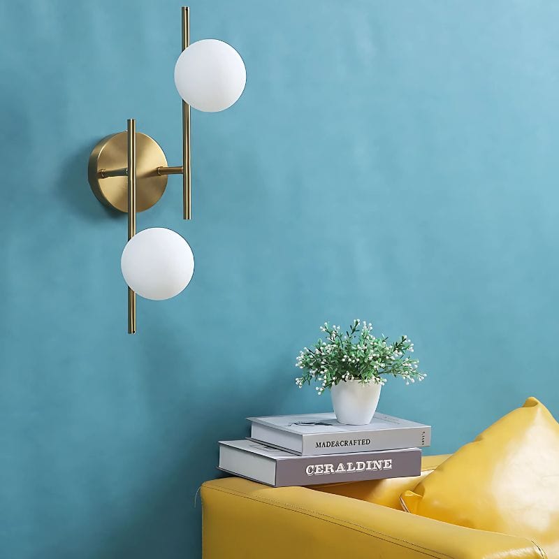 Applique Murale 2 Boules – Illuminez Votre Espace Avec Style Unique