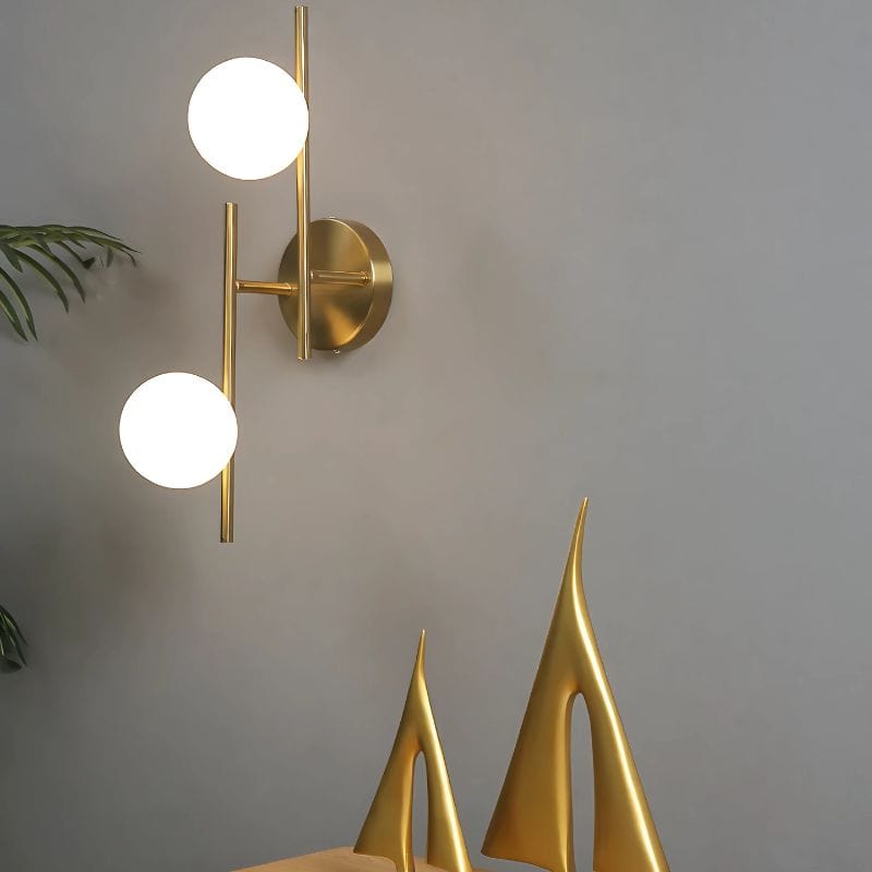Applique Murale 2 Boules – Illuminez Votre Espace Avec Style Unique