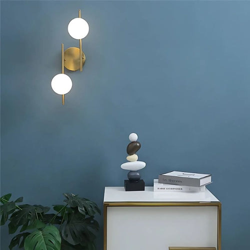 Applique Murale 2 Boules – Illuminez Votre Espace Avec Style Unique