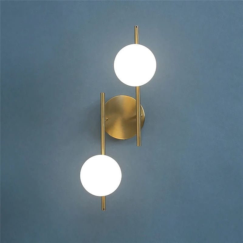 Applique Murale 2 Boules – Illuminez Votre Espace Avec Style Unique