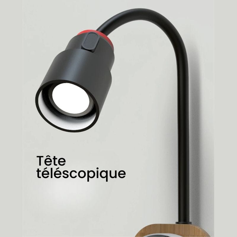 Applique Murale à Batterie Rechargeable – Illuminez Facilement Sans Fil
