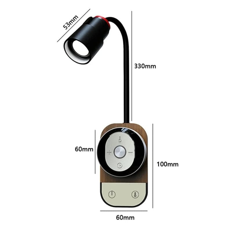 Applique Murale à Batterie Rechargeable – Illuminez Facilement Sans Fil