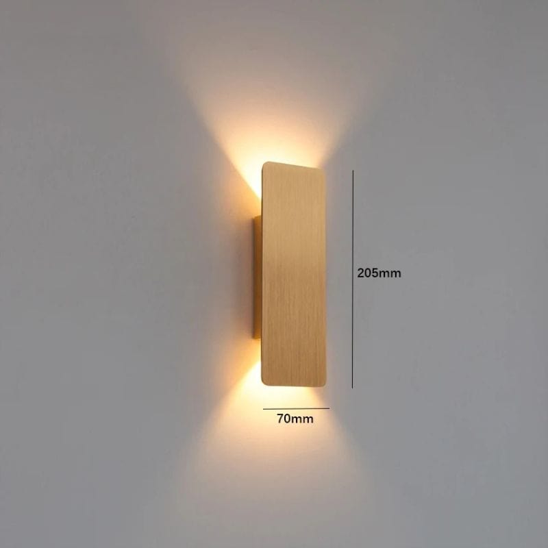 Applique Murale Aluminium Brossé – Sublimez Votre Intérieur avec Éclat