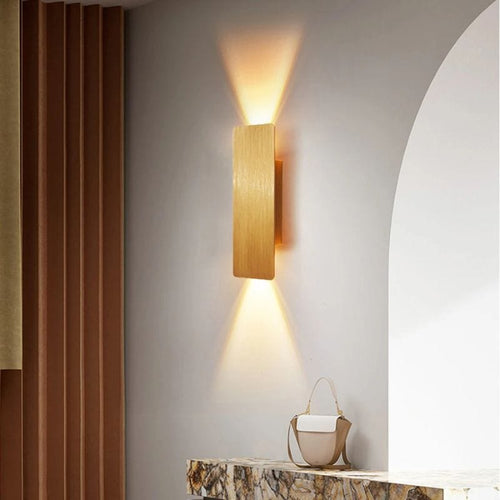 Applique Murale Aluminium Brossé – Sublimez Votre Intérieur avec Éclat