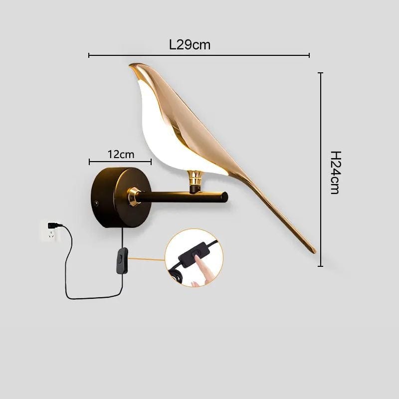 Applique Murale avec Prise et Interrupteur – Design Innovant et Praticité Maximale