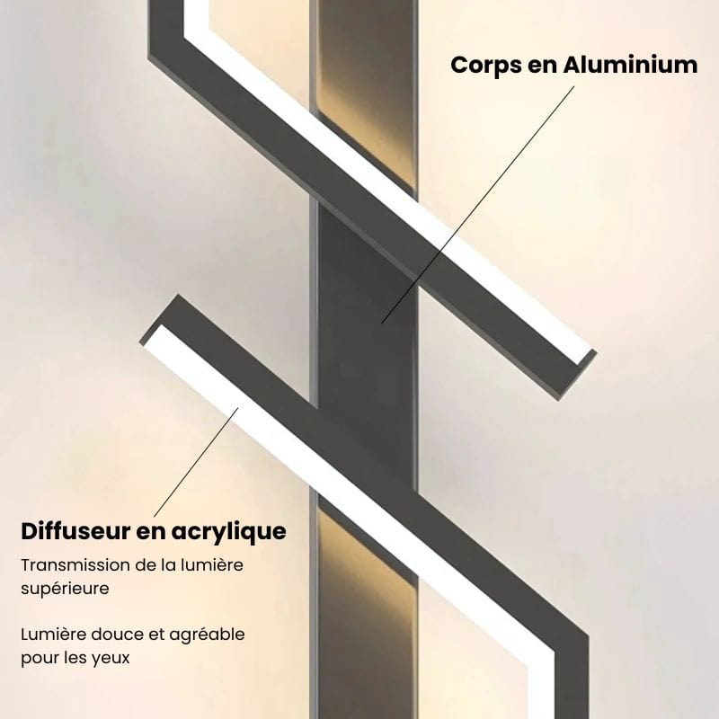 Applique Murale Barre LED – Illuminez Votre Espace avec Style Unique