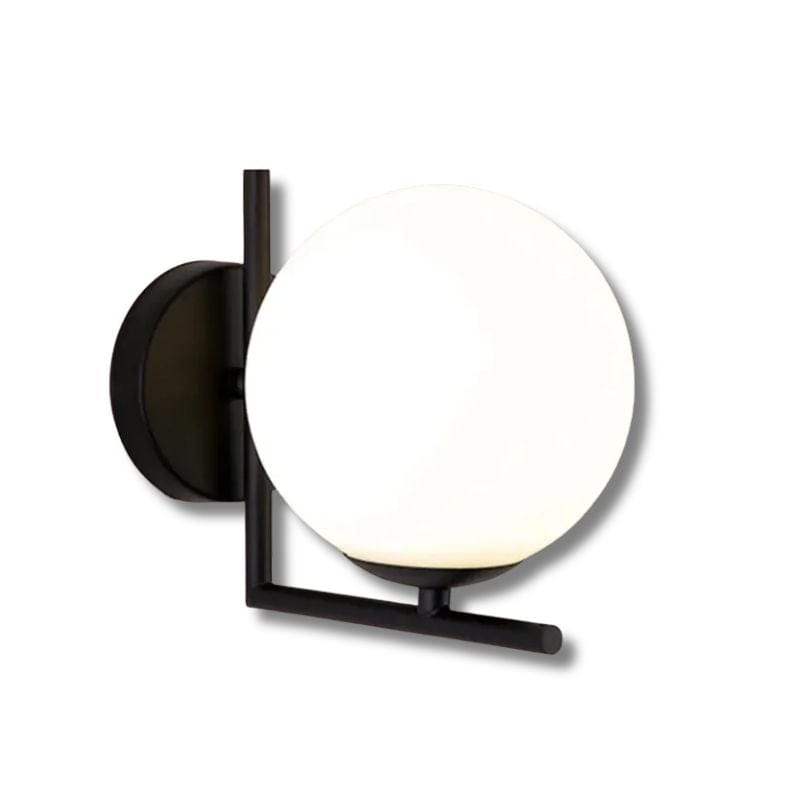 Applique Murale Boule Blanche – Illuminez Votre Intérieur avec Élégance