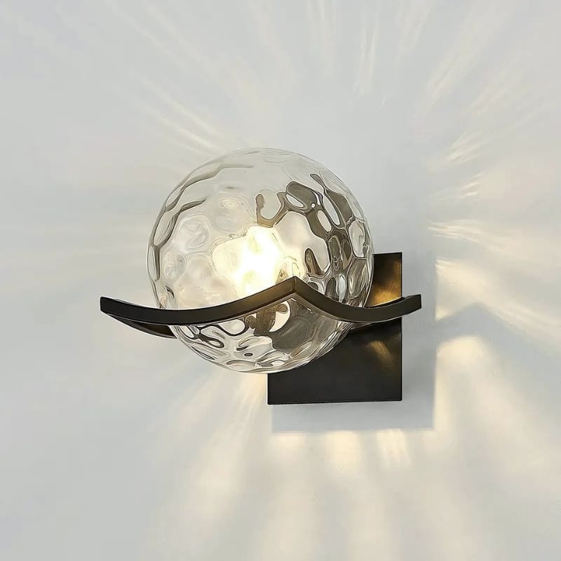 Applique Murale Chambre Verre – Illuminez Votre Espace avec Élégance