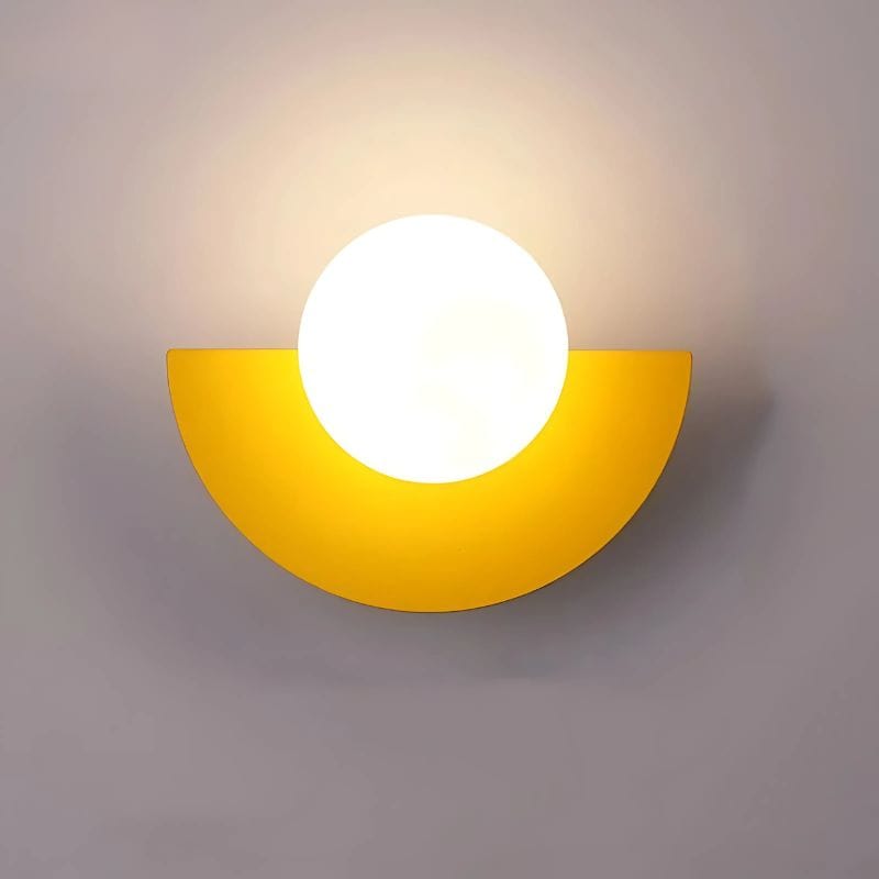 Applique Murale Demi Lune – Illuminez Vos Murs avec Élégance Unique