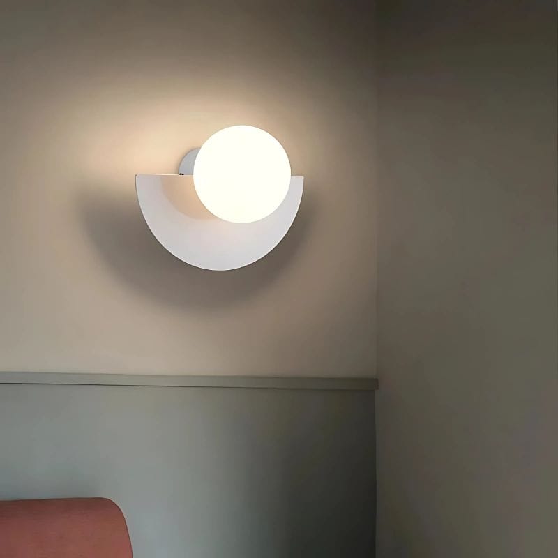 Applique Murale Demi Lune – Illuminez Vos Murs avec Élégance Unique