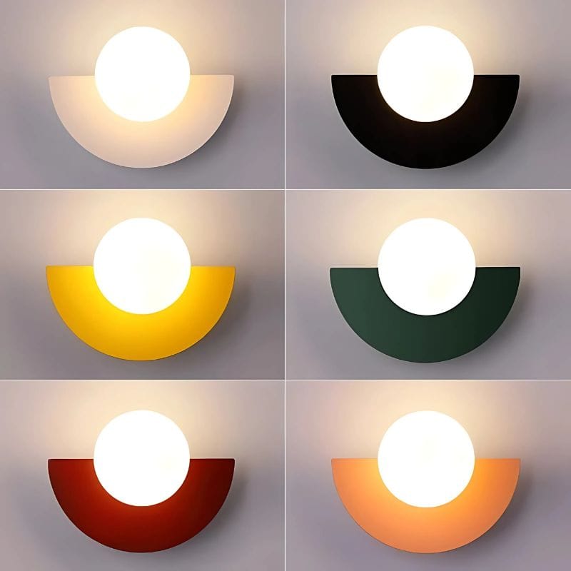 Applique Murale Demi Lune – Illuminez Vos Murs avec Élégance Unique
