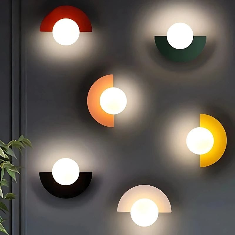 Applique Murale Demi Lune – Illuminez Vos Murs avec Élégance Unique