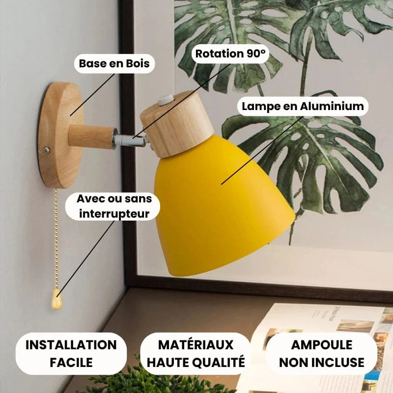 Applique Murale Design Scandinave – Sublimez Votre Intérieur avec Élégance