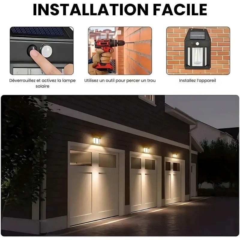Applique Murale Extérieur Lanterne – Illuminez Votre Espace avec Élégance