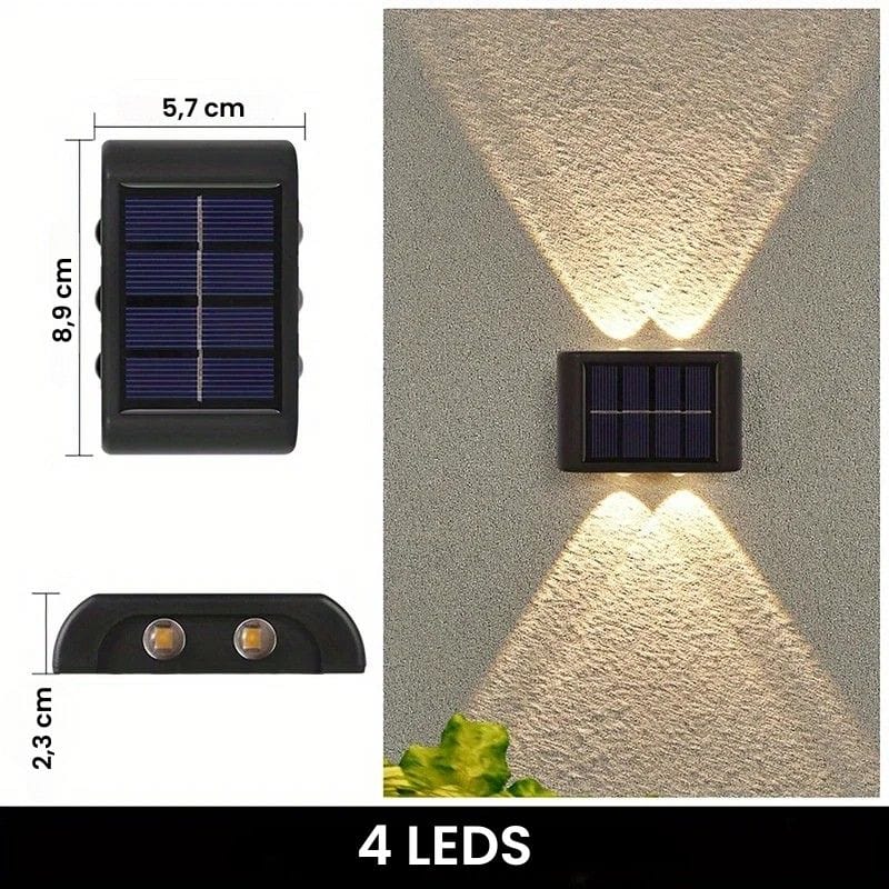 Applique Murale Extérieur pour Terrasse Solaire – Illuminez Votre Espace avec Style