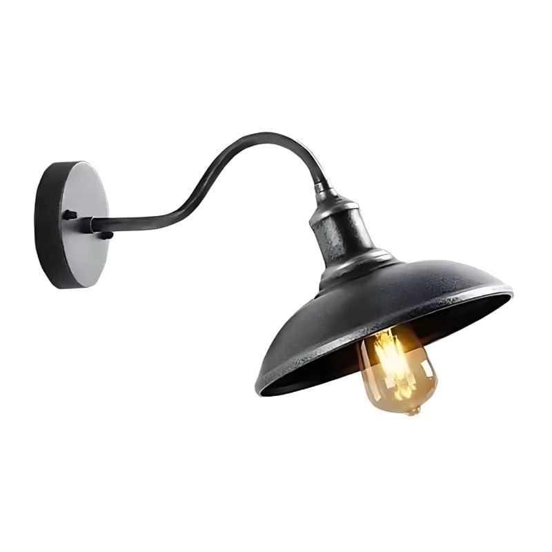 Applique Murale Extérieure Industrielle – Illuminez avec Style Unique