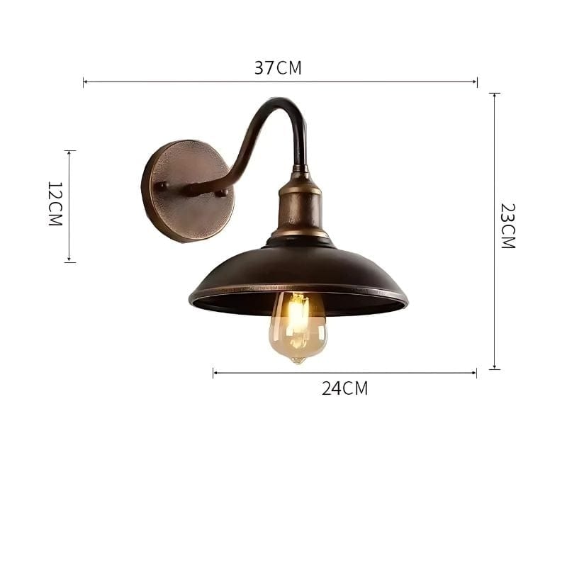 Applique Murale Extérieure Vintage – Sublimez Votre Mur avec Élégance