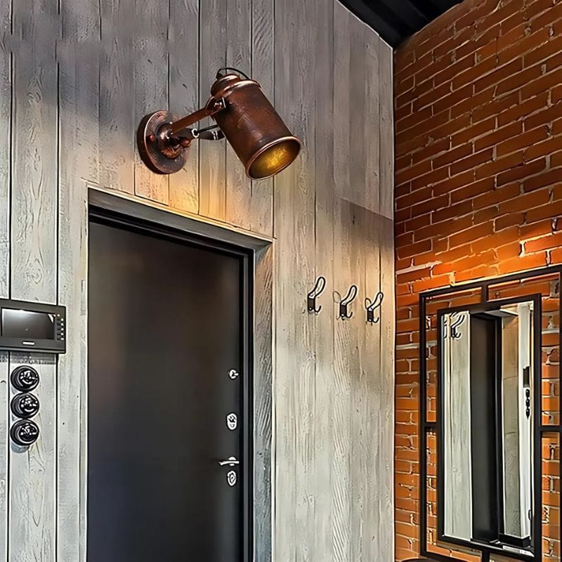 Applique Murale Fer Forgé Vintage – Illuminez Vos Espaces avec Élégance