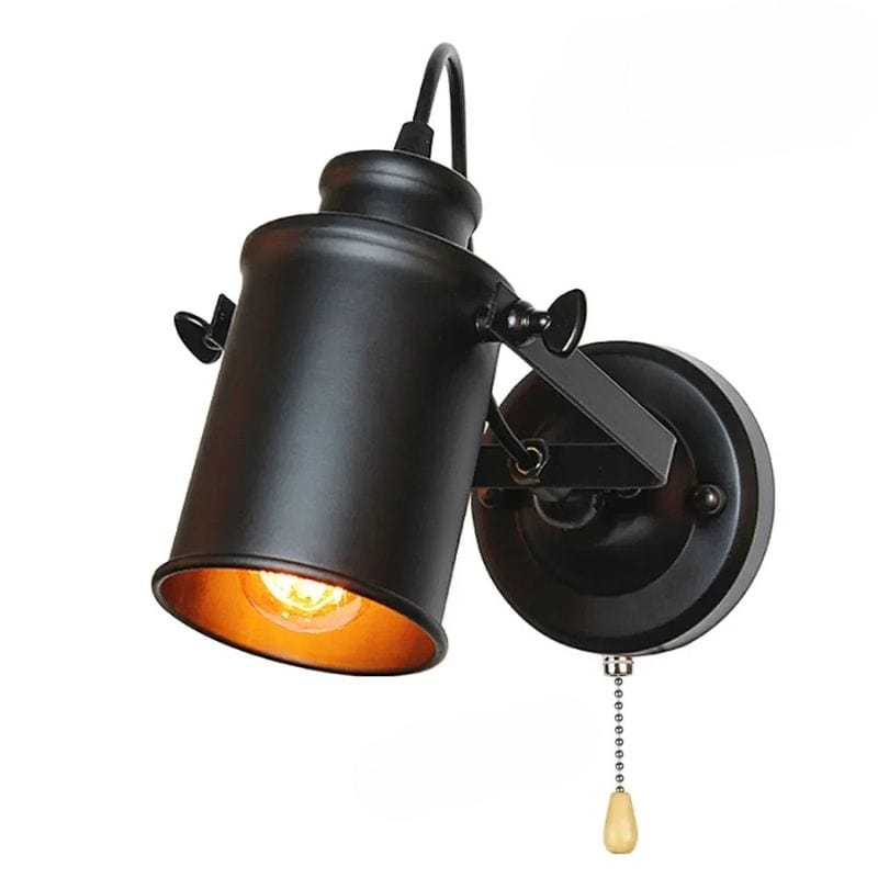 Applique Murale Fer Forgé Vintage – Illuminez Vos Espaces avec Élégance