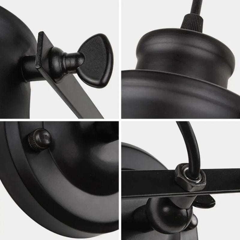 Applique Murale Fer Forgé Vintage – Illuminez Vos Espaces avec Élégance