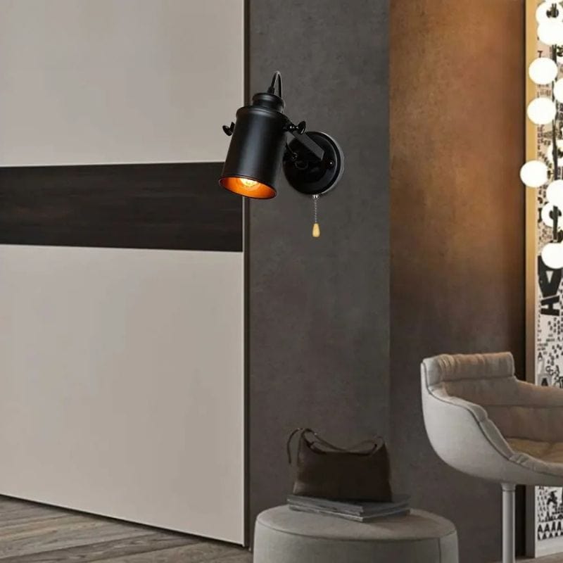 Applique Murale Fer Forgé Vintage – Illuminez Vos Espaces avec Élégance