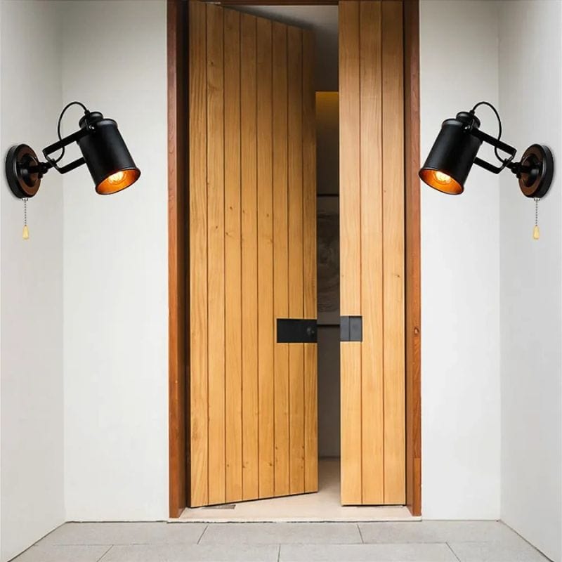 Applique Murale Fer Forgé Vintage – Illuminez Vos Espaces avec Élégance