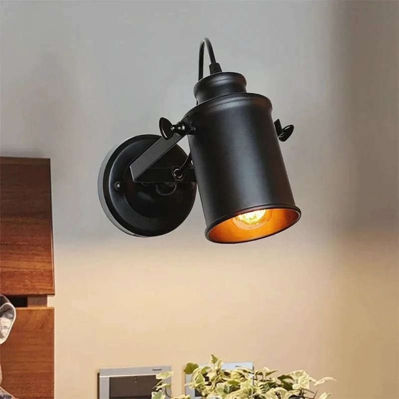 Applique Murale Fer Forgé Vintage – Illuminez Vos Espaces avec Élégance