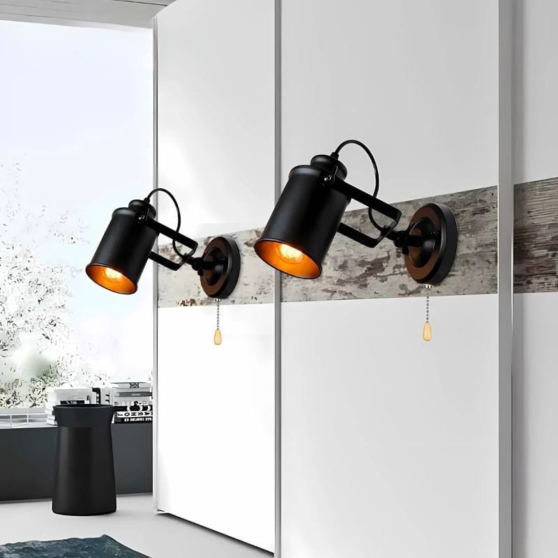Applique Murale Fer Forgé Vintage – Illuminez Vos Espaces avec Élégance