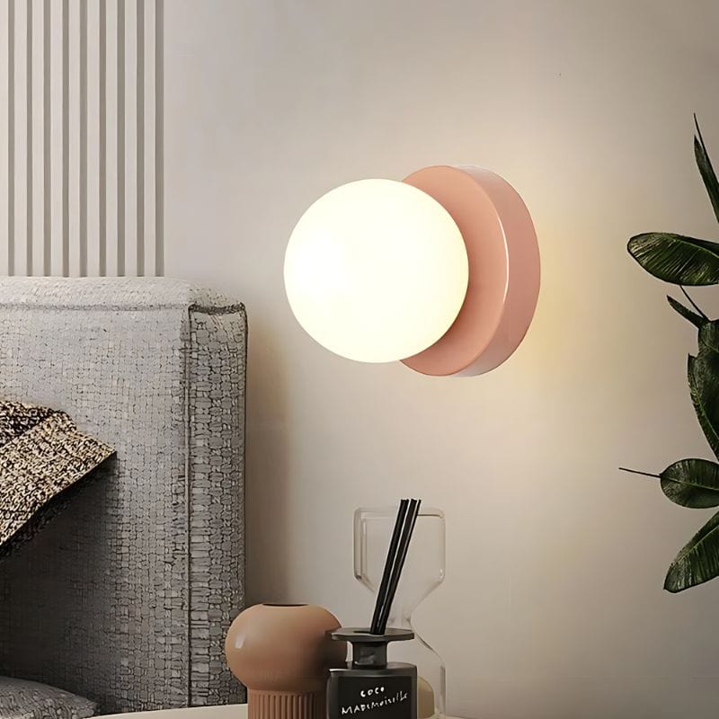 Applique Murale Globe Verre – Illuminez Votre Intérieur avec Élégance