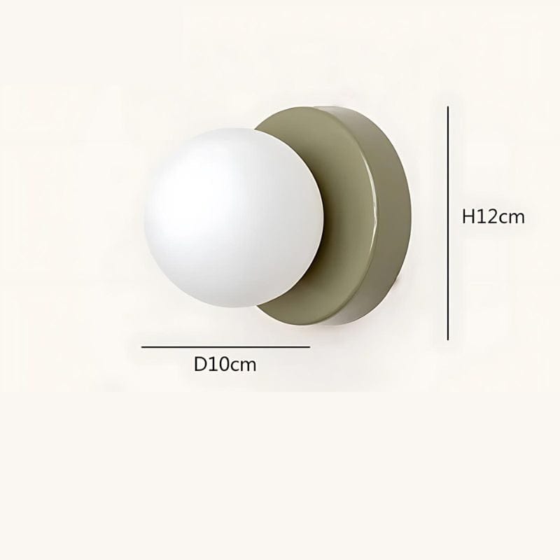 Applique Murale Globe Verre – Illuminez Votre Intérieur avec Élégance