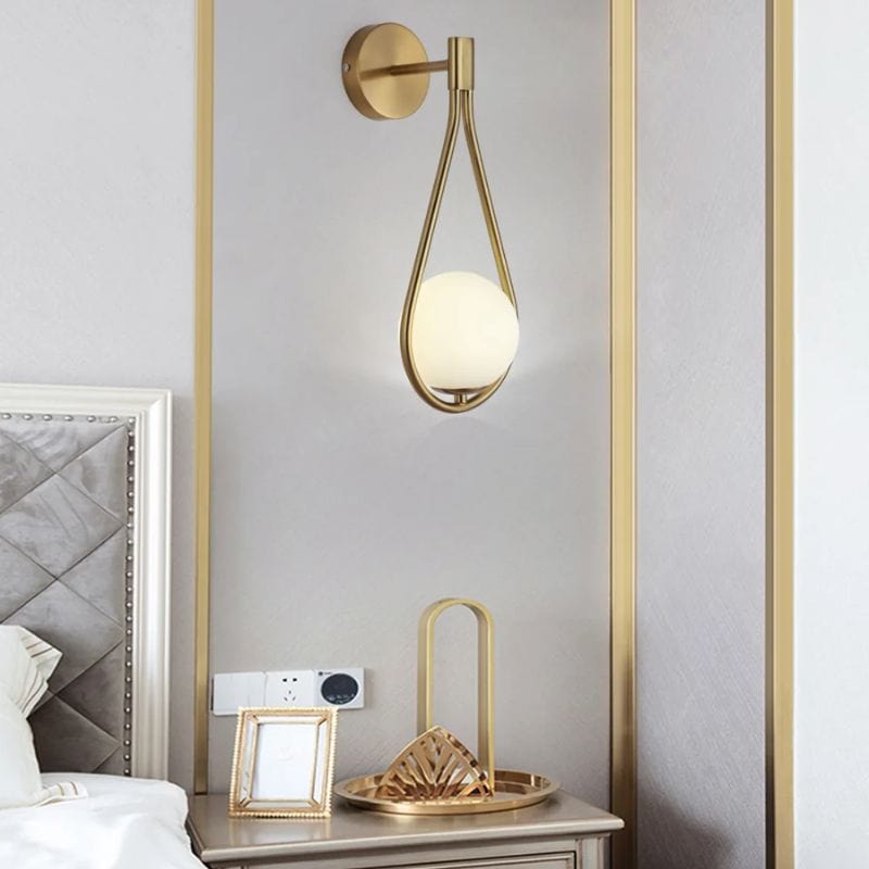Applique Murale Goutte d'Eau – Illuminez Votre Intérieur avec Élégance