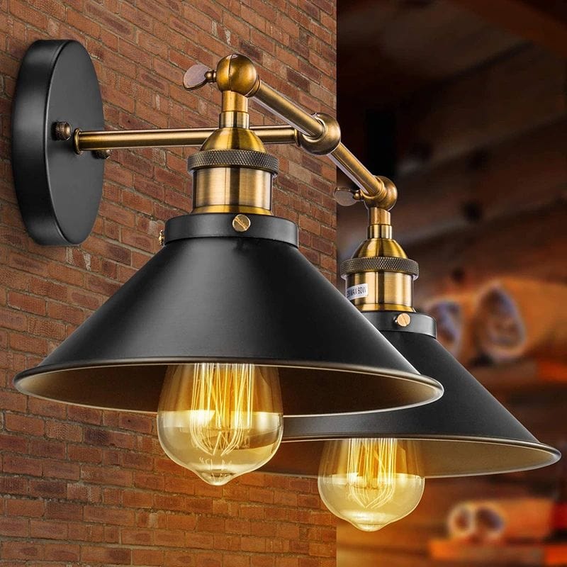 Applique Murale Industrielle Vintage – Illuminez Votre Intérieur avec Style