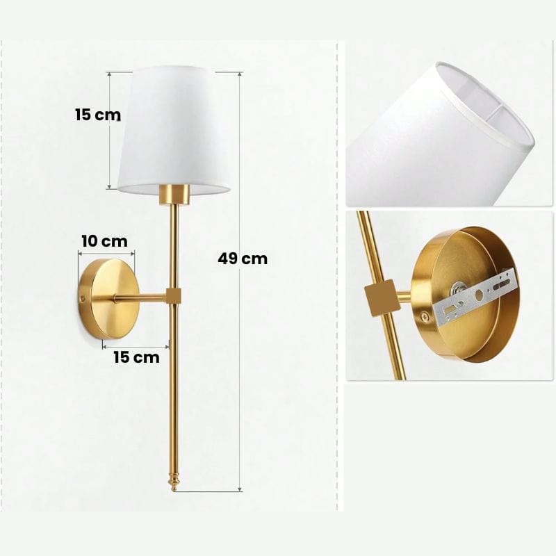 Applique Murale Intérieure Sans Fil – Illuminez Vos Espaces avec Style