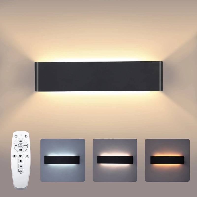 Applique Murale LED avec Télécommande – Éclairez & Contrôlez Facilement