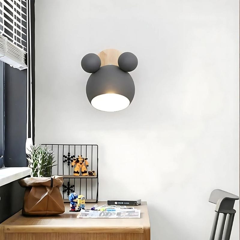 Applique Murale Mickey - Illuminez Votre Espace avec Style Unique