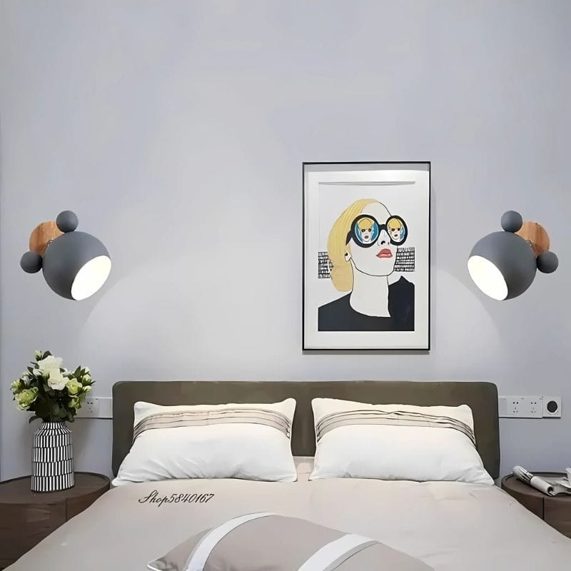 Applique Murale Mickey - Illuminez Votre Espace avec Style Unique