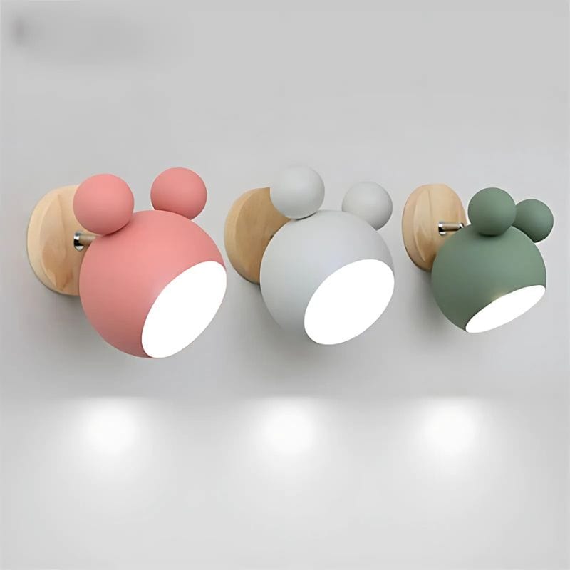 Applique Murale Mickey - Illuminez Votre Espace avec Style Unique