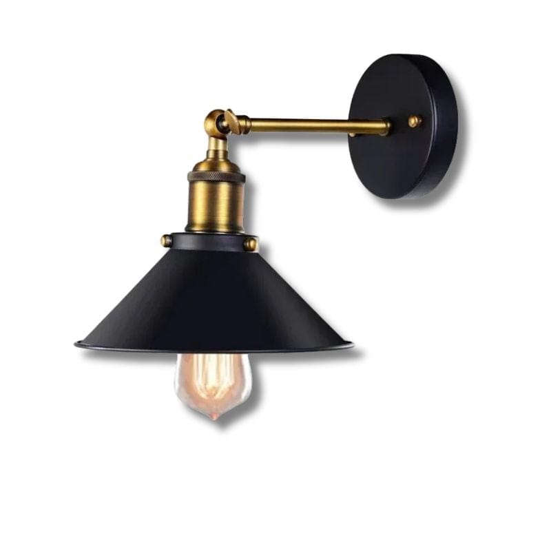 Applique Murale Noire Industrielle – Sublimez Votre Intérieur avec Style Unique