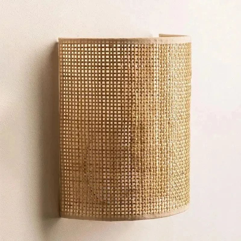 Applique Murale Rotin Osier : Illuminez Votre Intérieur avec Style Unique