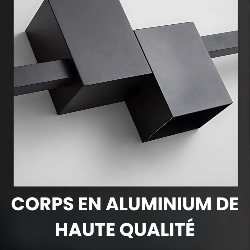 Applique Murale Salon Noire – Sublimez Votre Espace avec Élégance