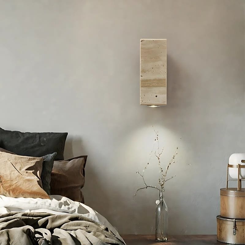 Applique Murale Travertin : Illuminez Votre Intérieur avec Élégance