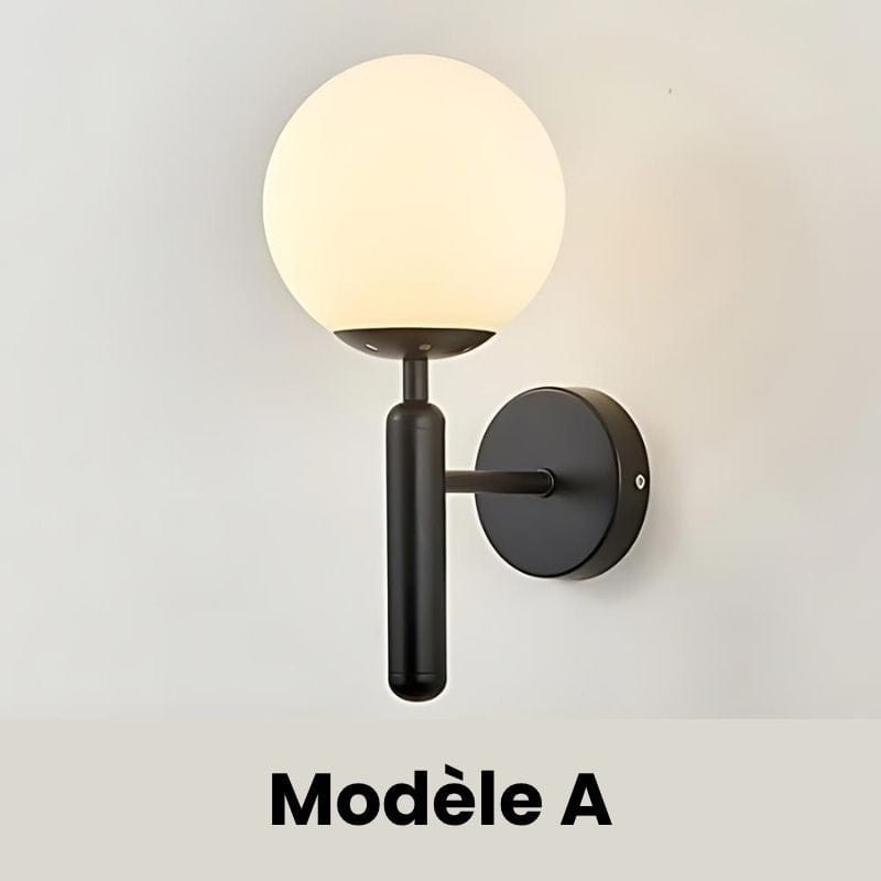 Applique Murale Verre et Métal – Illuminez Votre Intérieur avec Style