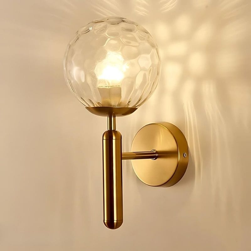 Applique Murale Verre et Métal – Illuminez Votre Intérieur avec Style