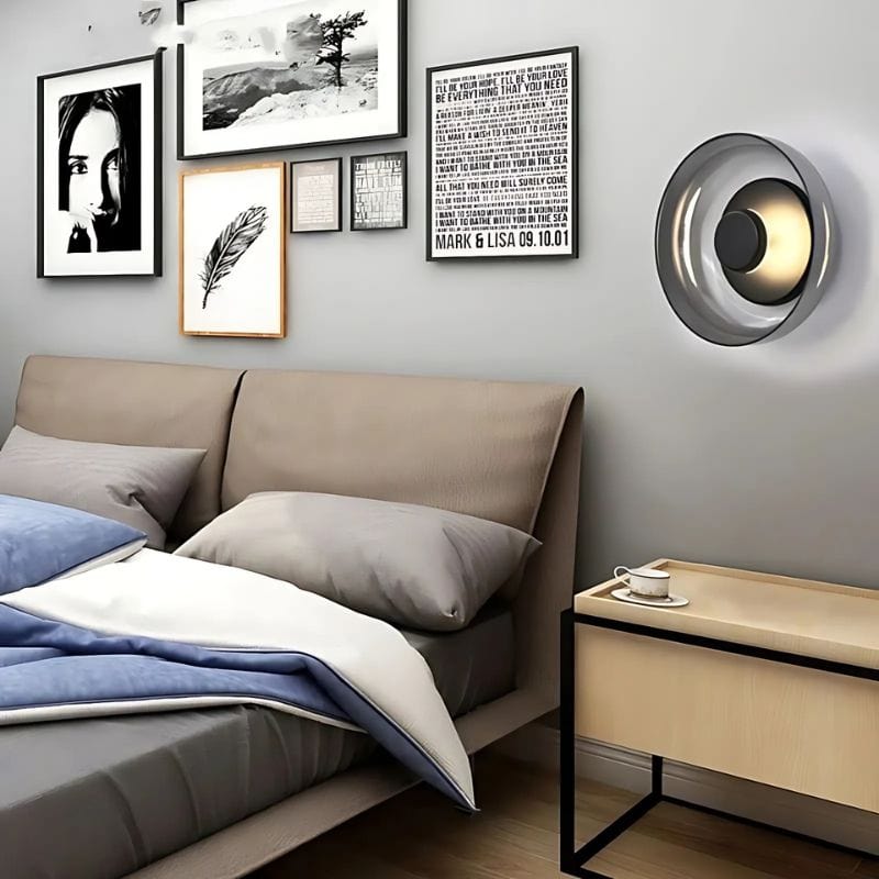 Applique Murale Verre Soufflé – Illuminez Votre Espace avec Style