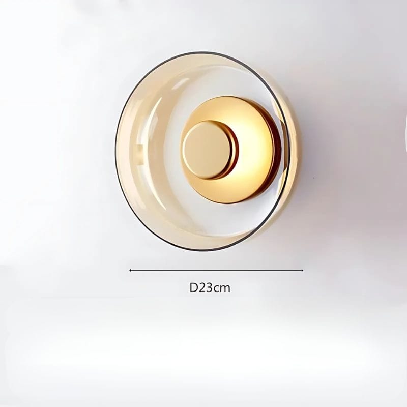 Applique Murale Verre Soufflé – Illuminez Votre Espace avec Style