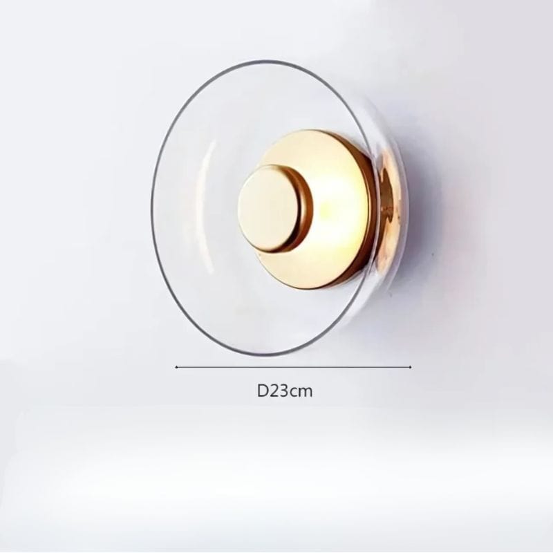 Applique Murale Verre Soufflé – Illuminez Votre Espace avec Style