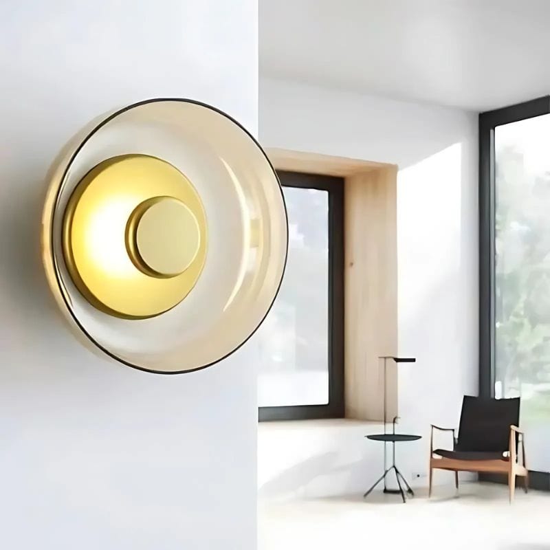 Applique Murale Verre Soufflé – Illuminez Votre Espace avec Style