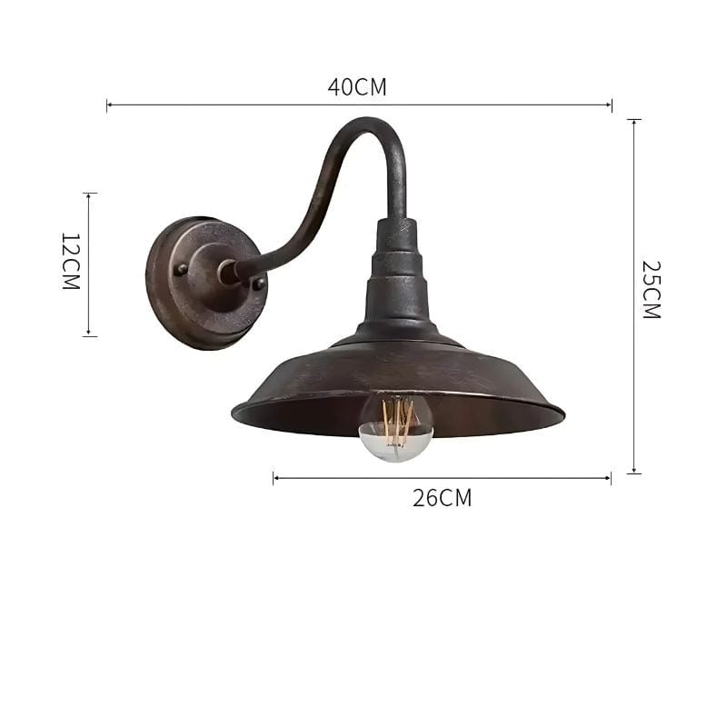 Rétro Applique Murale Extérieure – Illuminez Votre Espace avec Style